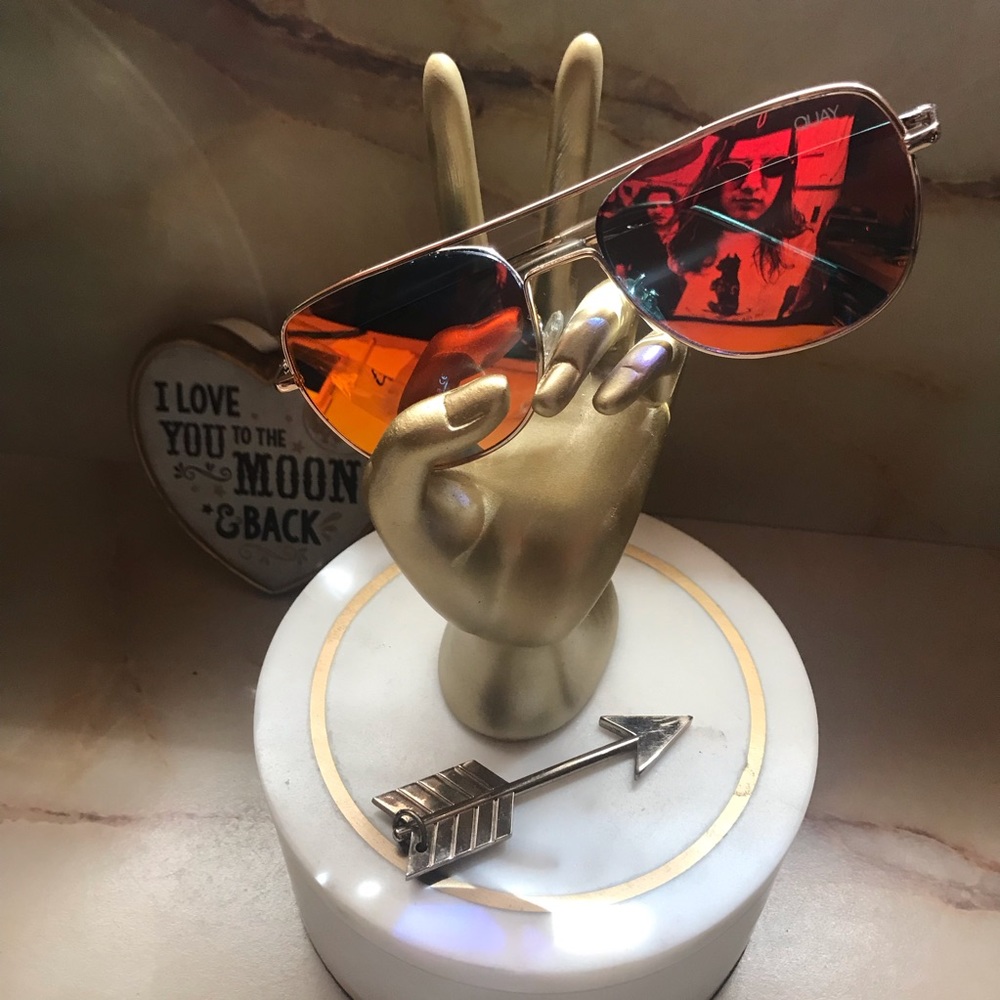 Quay Australia Sunglasses - Running Riot in Orange